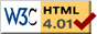 Valid html 4.01!